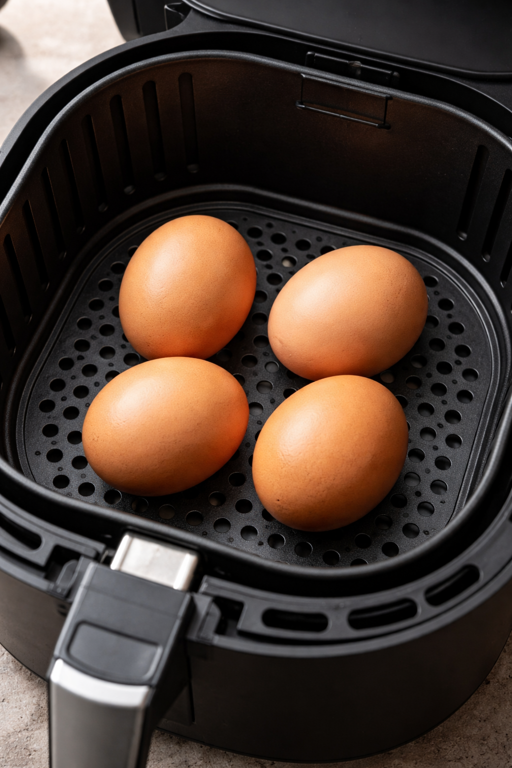 Eieren koken in de airfryer