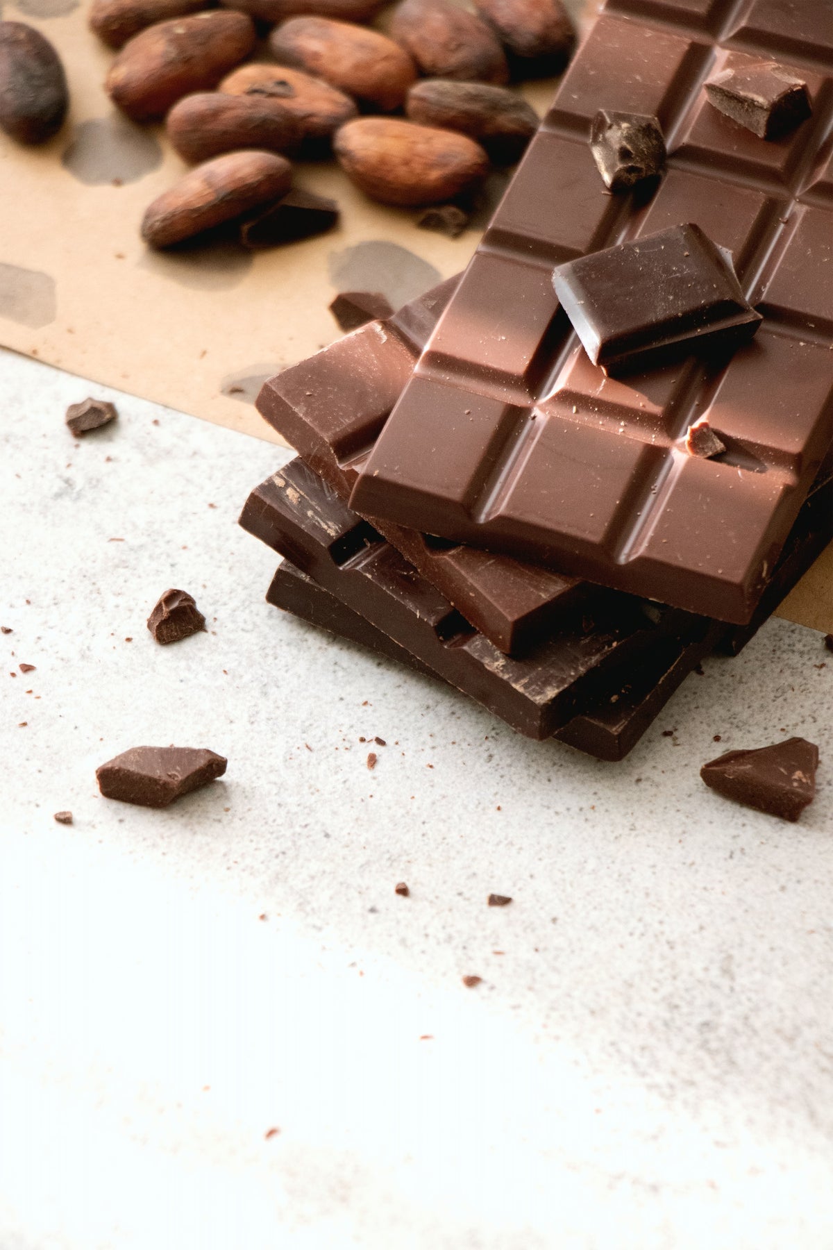 Chocoladevlekken verwijderen