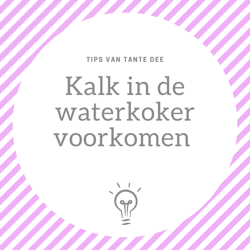 Kalk in de waterkoker voorkomen
