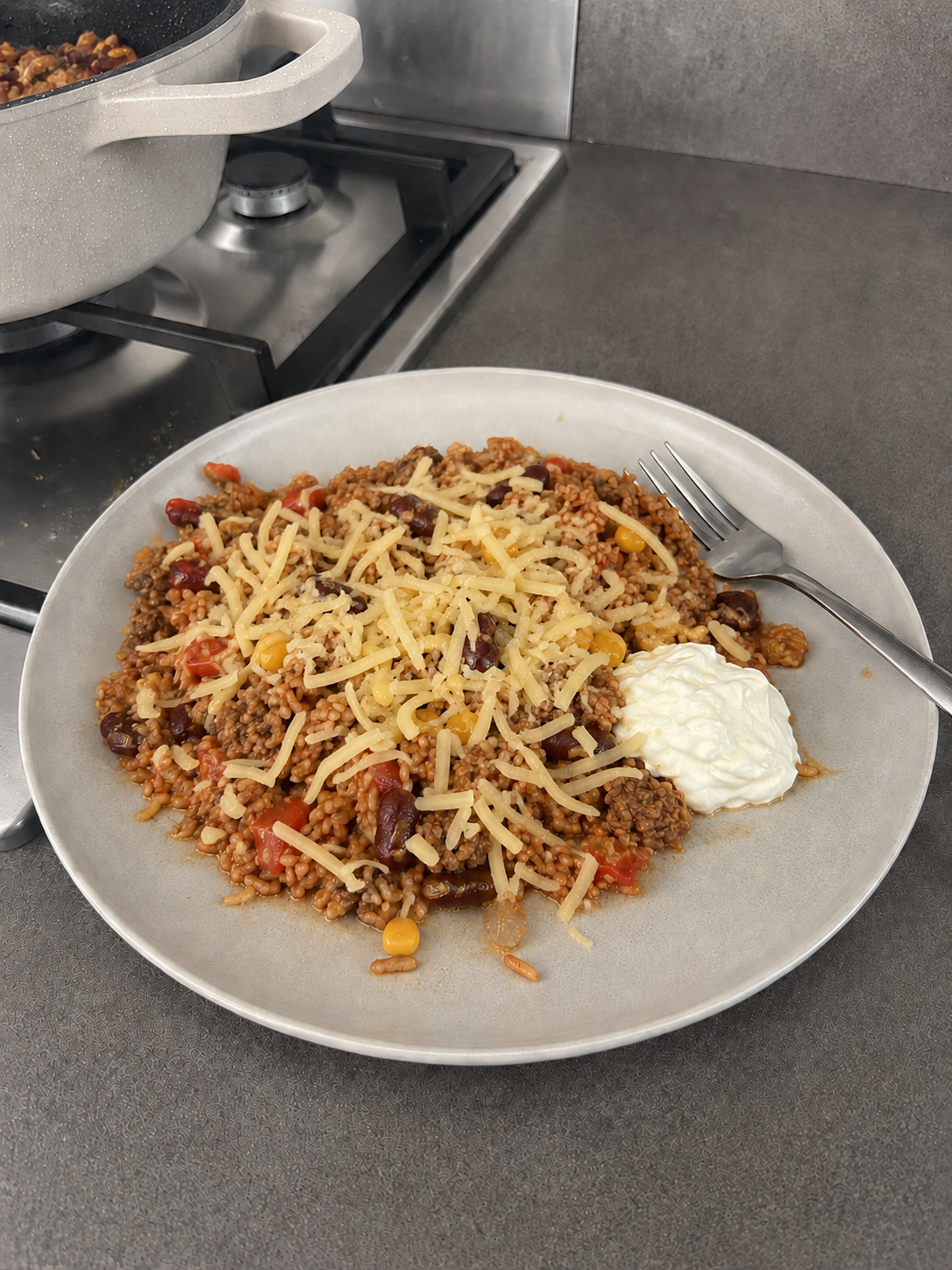 Eenpansgerecht | Mexicaanse rijstpan