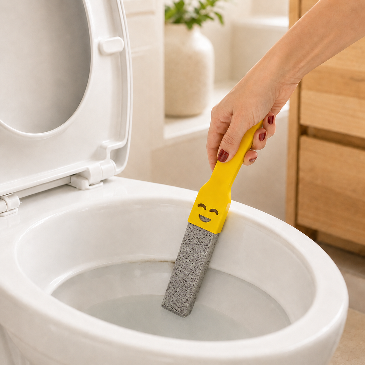 Puimsteen met handvat – inclusief 4 stenen