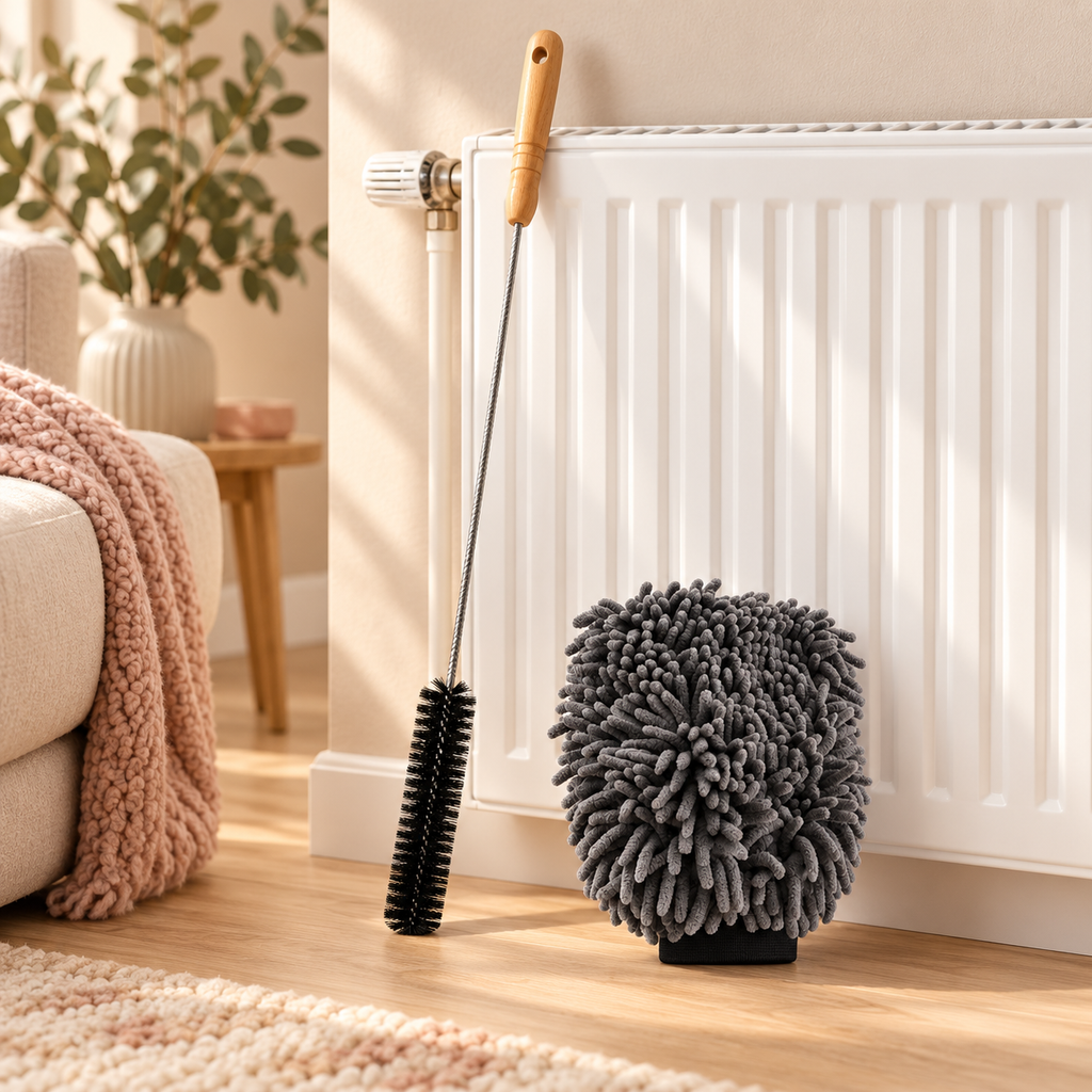 De Radiator Reset – stof weg uit lastige hoekjes