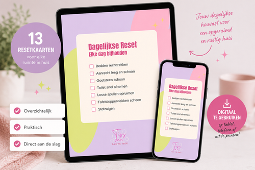 De Reset Bundel met 13 digitale resetkaarten